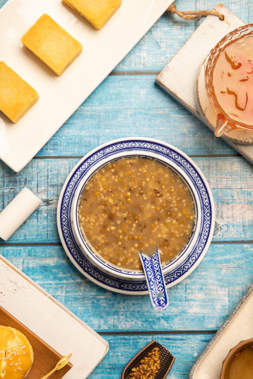 清爽綠豆沙 夏日消暑的攝影美學